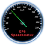 gps speedometer and coordinates android application logo